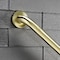 Kingston Brass DR514547 54-Inch x 1-1/4-Inch O.D Grab Bar, Brushed Brass DR514547 - alternate 3